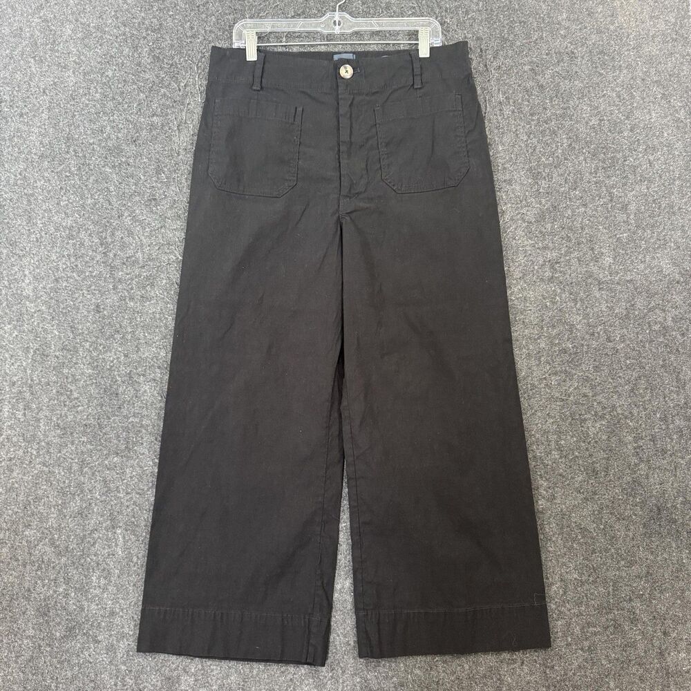 Maeve Wide Leg Pants in Black